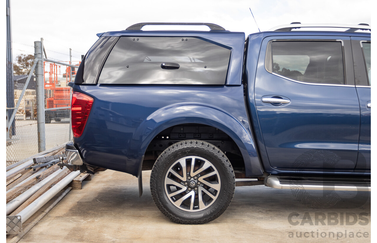 11/2016 Nissan Navara ST-X (4x4) D23 Series 2 Dual Cab Utility Deep Sapphire Blue Twin Turbo Diesel 2.3L