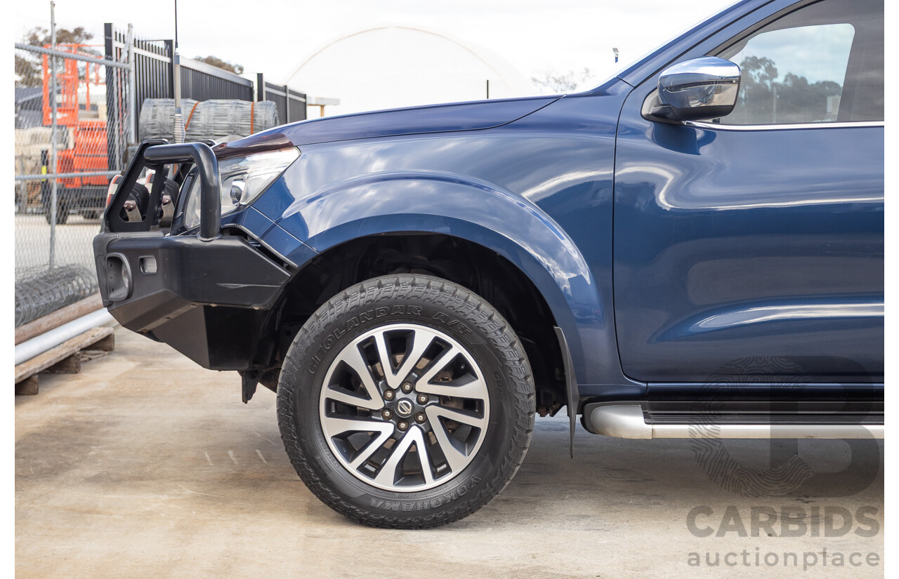 11/2016 Nissan Navara ST-X (4x4) D23 Series 2 Dual Cab Utility Deep Sapphire Blue Twin Turbo Diesel 2.3L