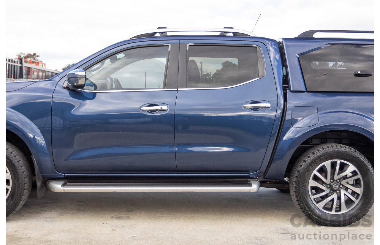 11/2016 Nissan Navara ST-X (4x4) D23 Series 2 Dual Cab Utility Deep Sapphire Blue Twin Turbo Diesel 2.3L