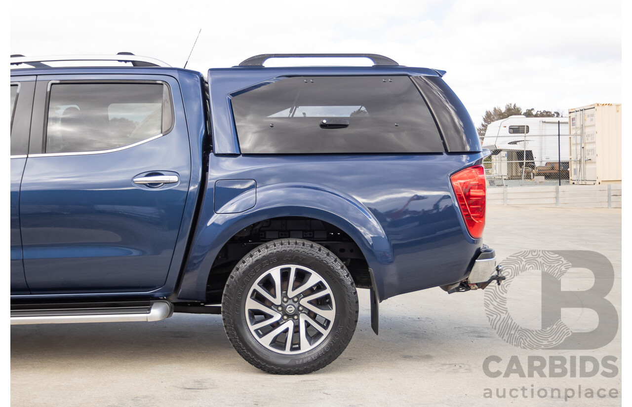 11/2016 Nissan Navara ST-X (4x4) D23 Series 2 Dual Cab Utility Deep Sapphire Blue Twin Turbo Diesel 2.3L