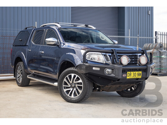 11/2016 Nissan Navara ST-X (4x4) D23 Series 2 Dual Cab Utility Deep Sapphire Blue Twin Turbo Diesel 2.3L