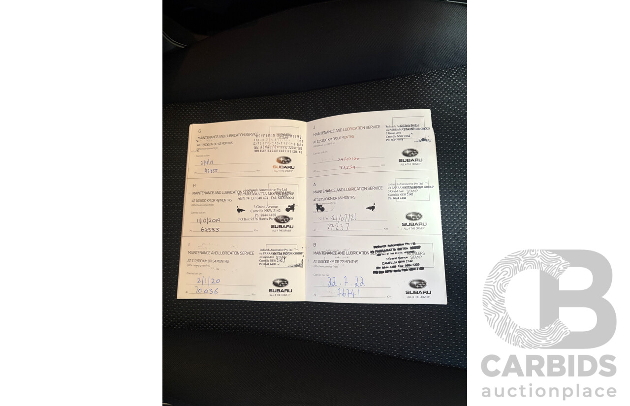 06/2012 Subaru Impreza 2.0i (AWD) MY12 4d Sedan White 2.0L