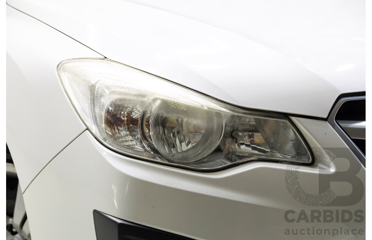 06/2012 Subaru Impreza 2.0i (AWD) MY12 4d Sedan White 2.0L
