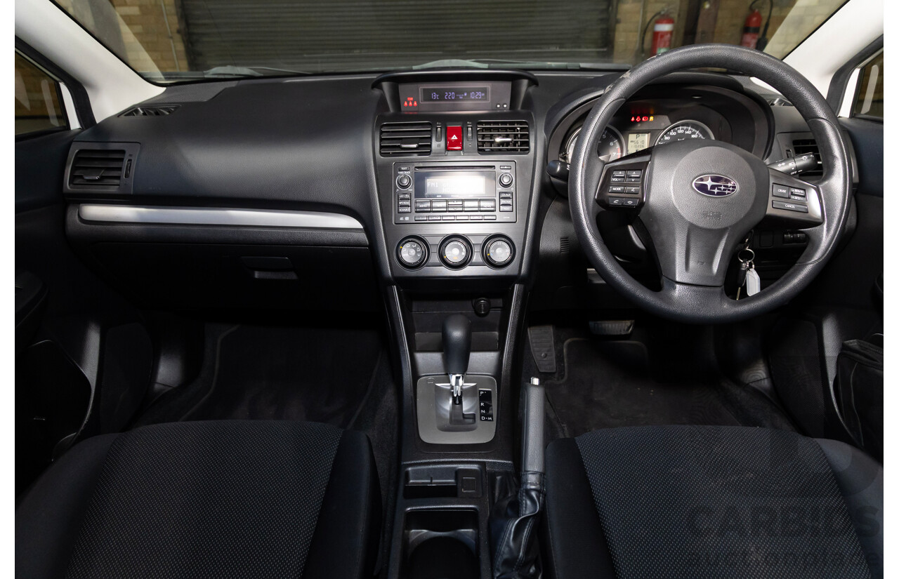 06/2012 Subaru Impreza 2.0i (AWD) MY12 4d Sedan White 2.0L
