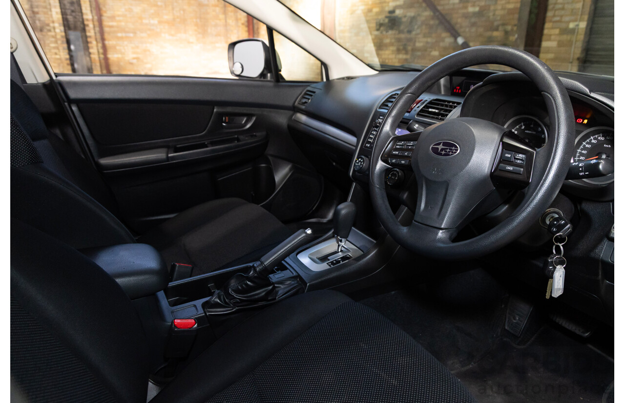 06/2012 Subaru Impreza 2.0i (AWD) MY12 4d Sedan White 2.0L