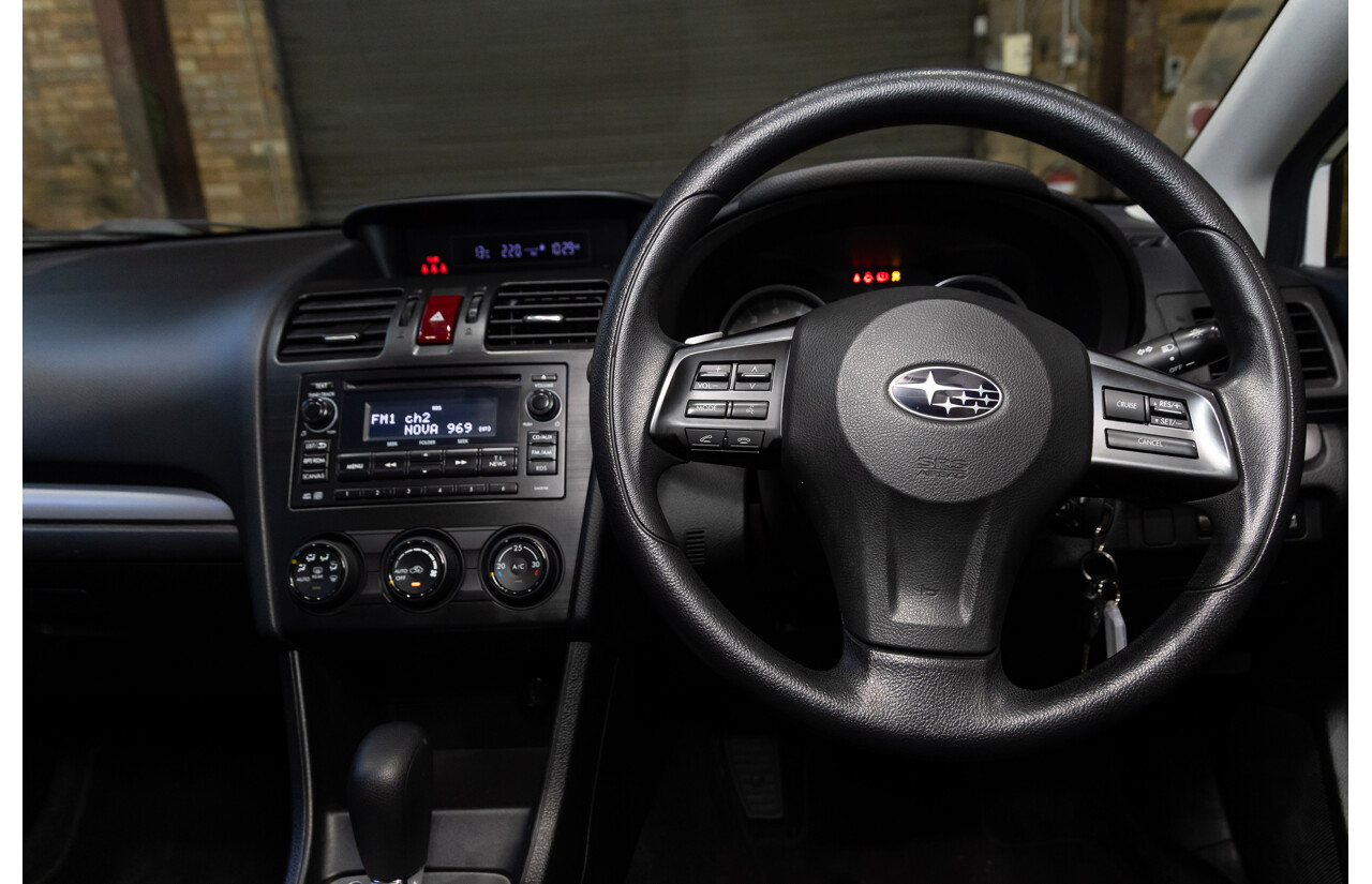 06/2012 Subaru Impreza 2.0i (AWD) MY12 4d Sedan White 2.0L