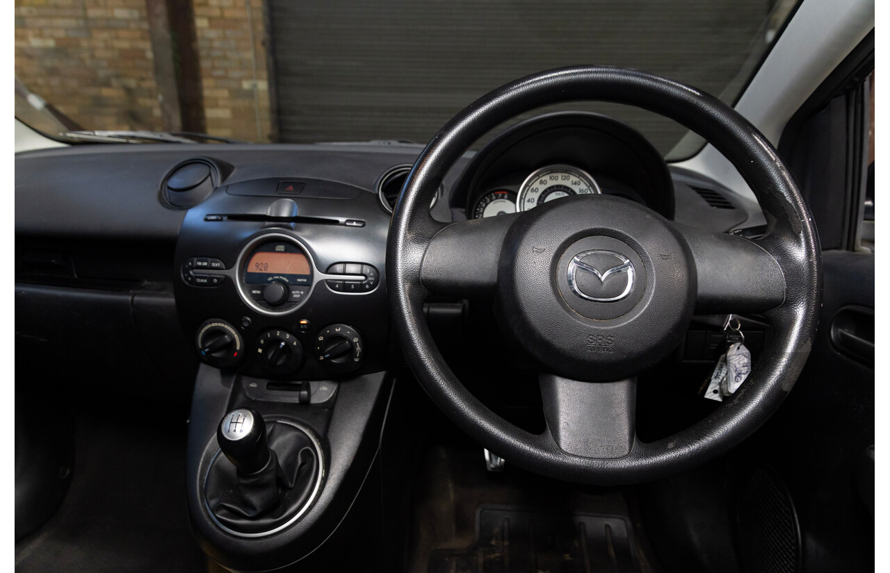 08/2010 Mazda 2 Neo DE MY10 5d Hatchback Grey 1.5L