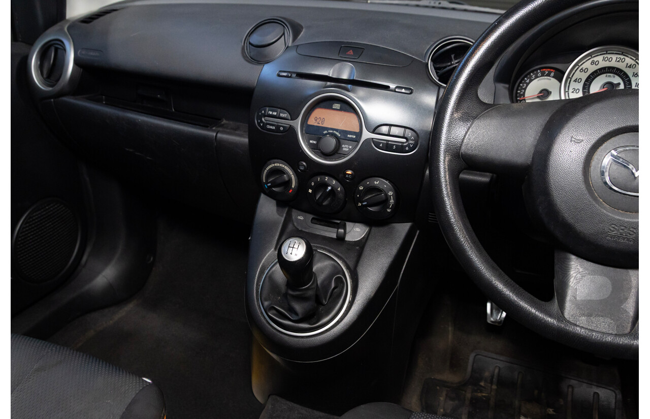 08/2010 Mazda 2 Neo DE MY10 5d Hatchback Grey 1.5L