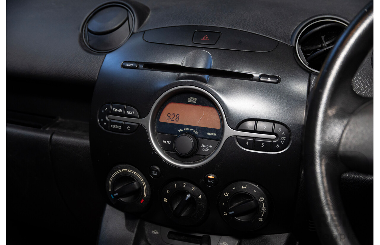 08/2010 Mazda 2 Neo DE MY10 5d Hatchback Grey 1.5L