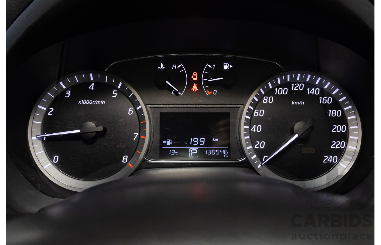 09/2016 Nissan Pulsar ST C12 SERIES 2 5d Hatchback White 1.8L