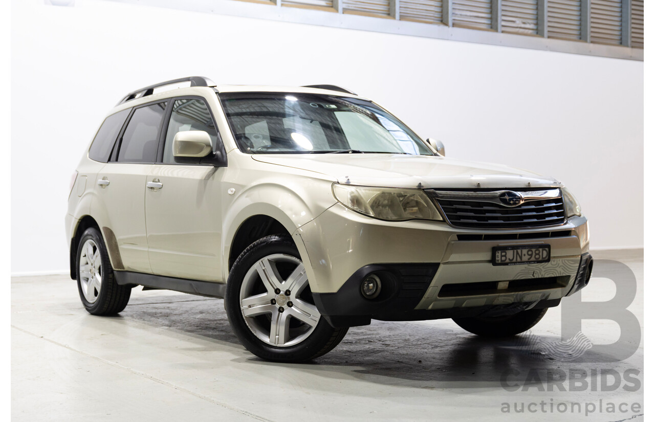 05/2009 Subaru Forester XS Premium (AWD) MY09 4d Wagon Gold 2.5L