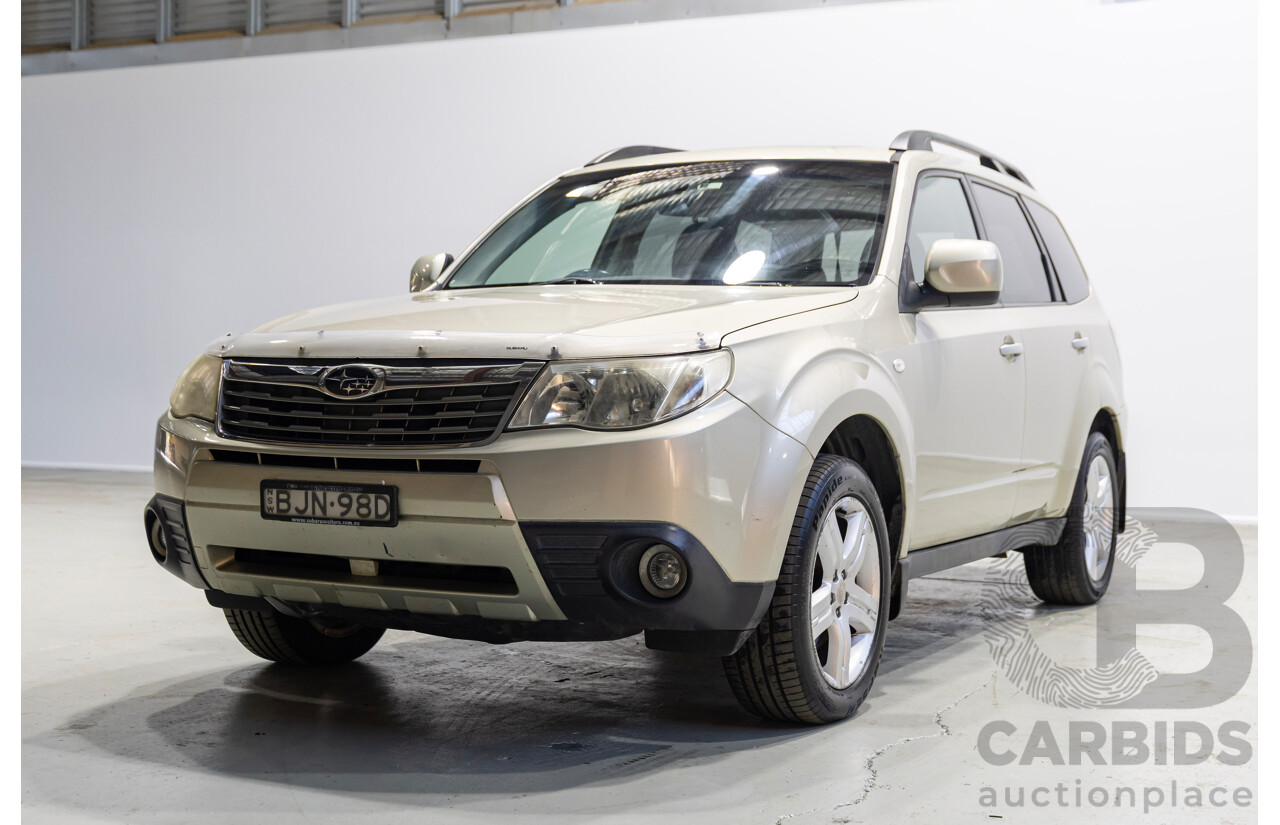 05/2009 Subaru Forester XS Premium (AWD) MY09 4d Wagon Gold 2.5L