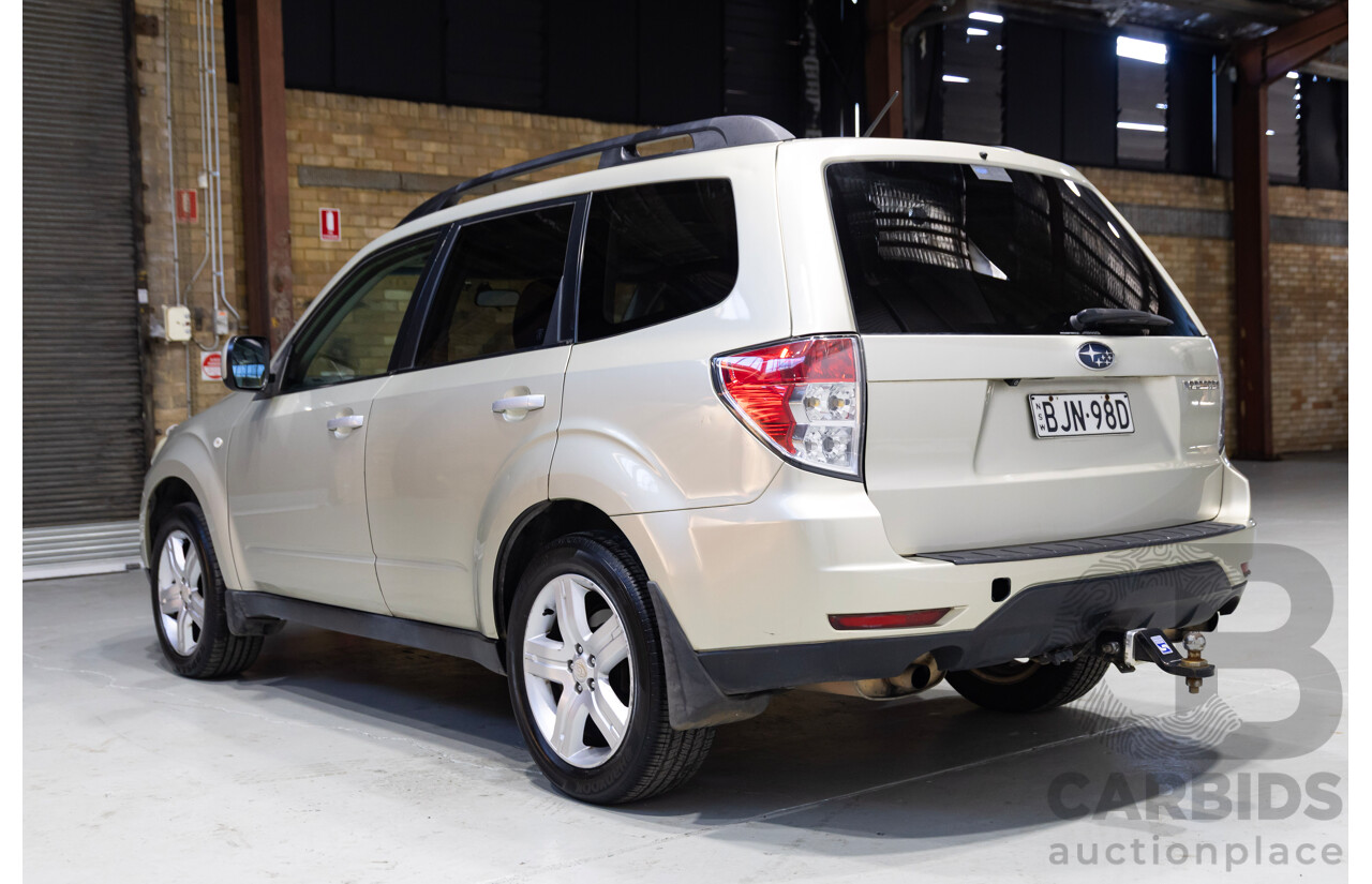 05/2009 Subaru Forester XS Premium (AWD) MY09 4d Wagon Gold 2.5L