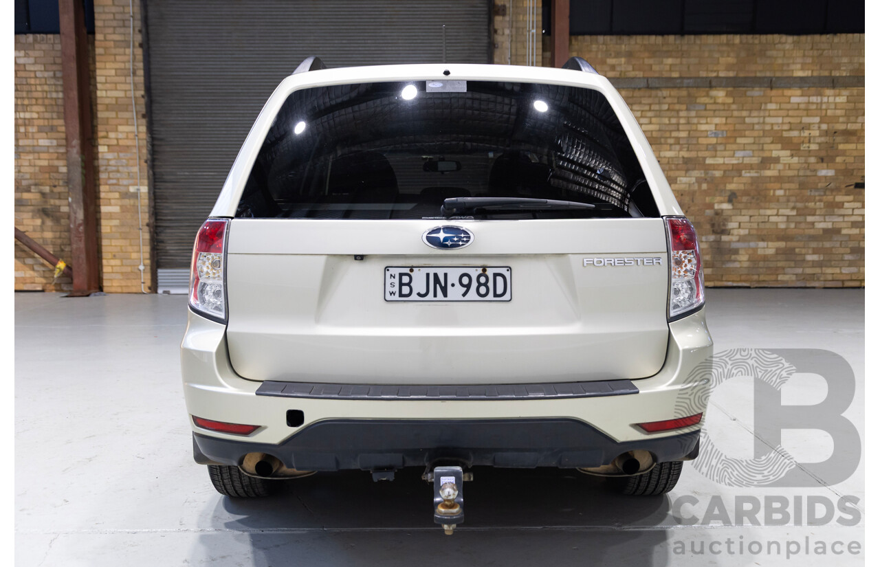 05/2009 Subaru Forester XS Premium (AWD) MY09 4d Wagon Gold 2.5L