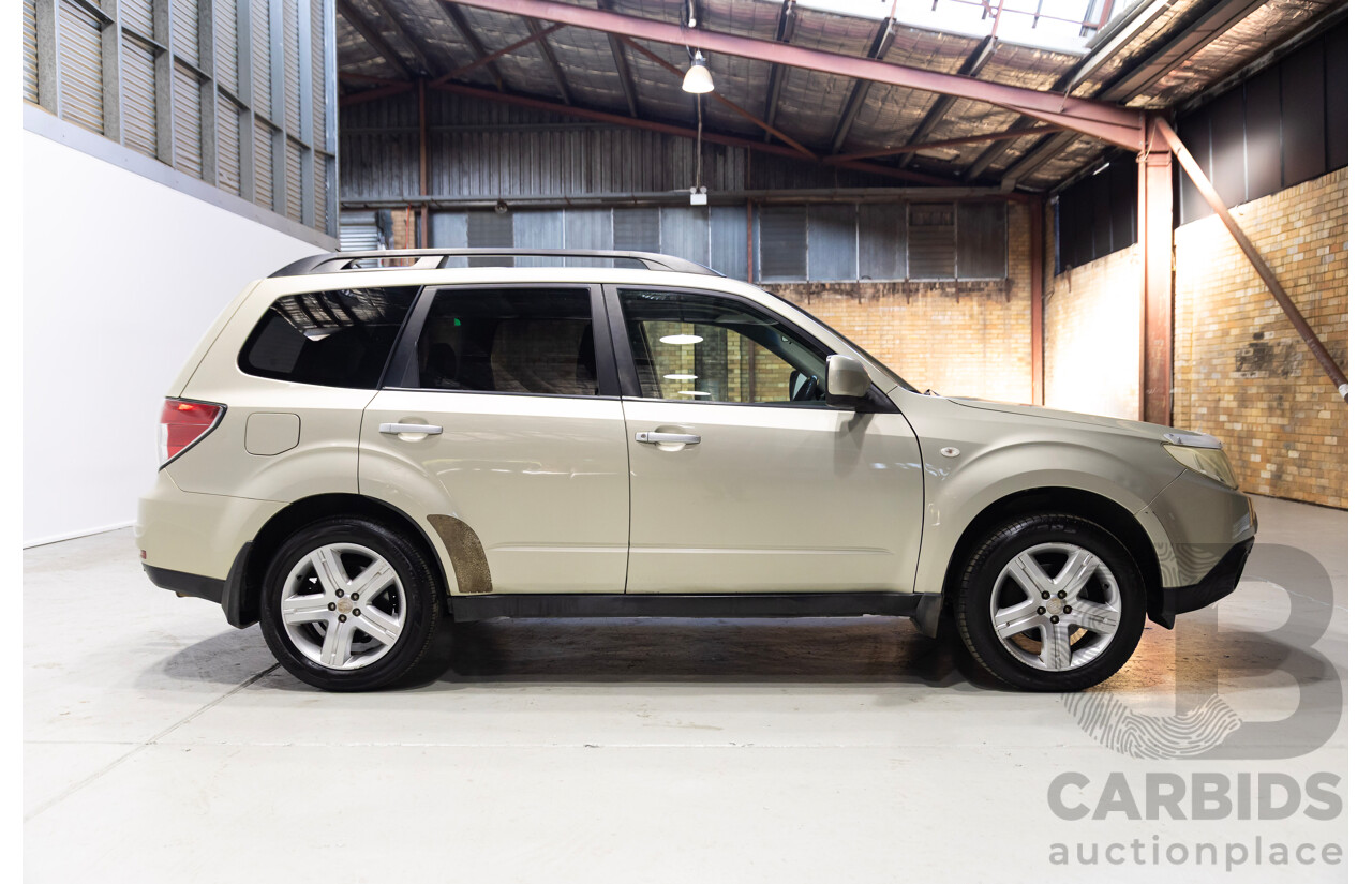 05/2009 Subaru Forester XS Premium (AWD) MY09 4d Wagon Gold 2.5L