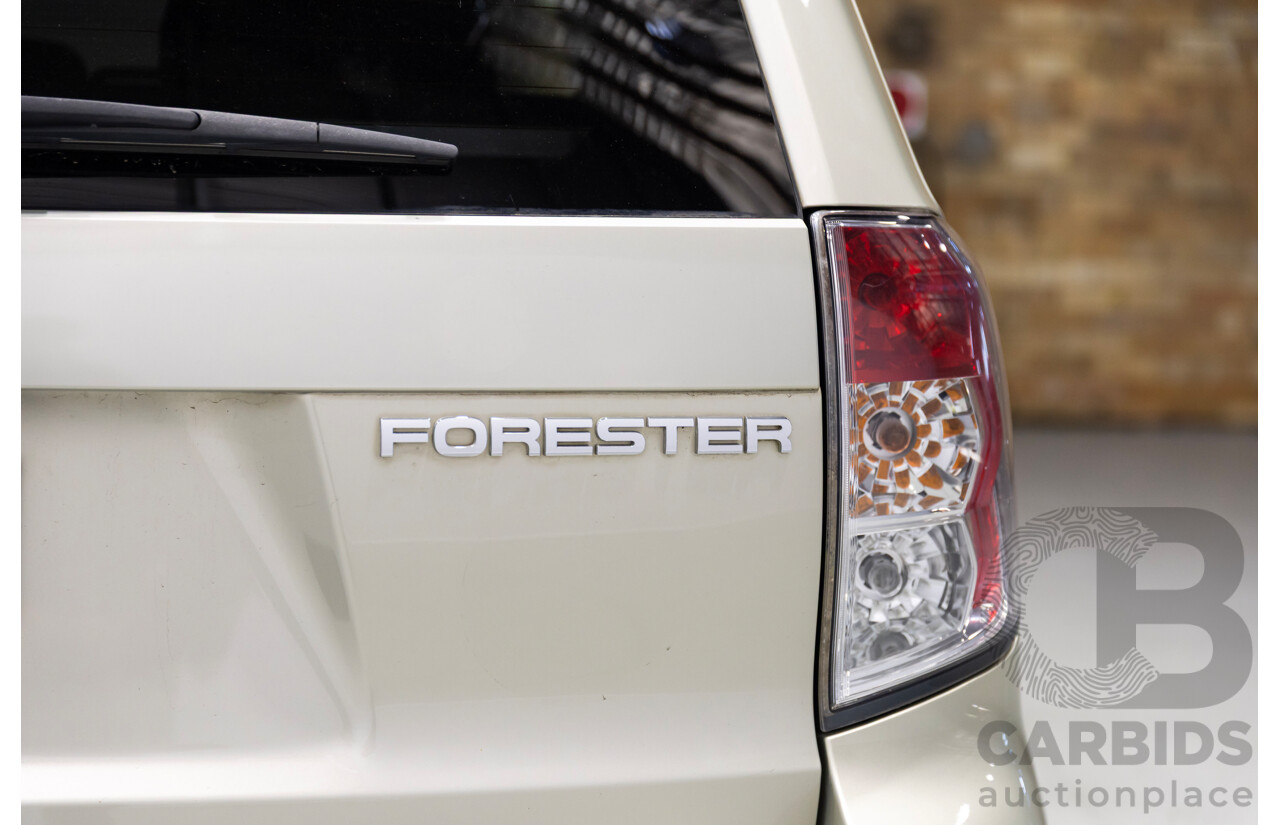 05/2009 Subaru Forester XS Premium (AWD) MY09 4d Wagon Gold 2.5L