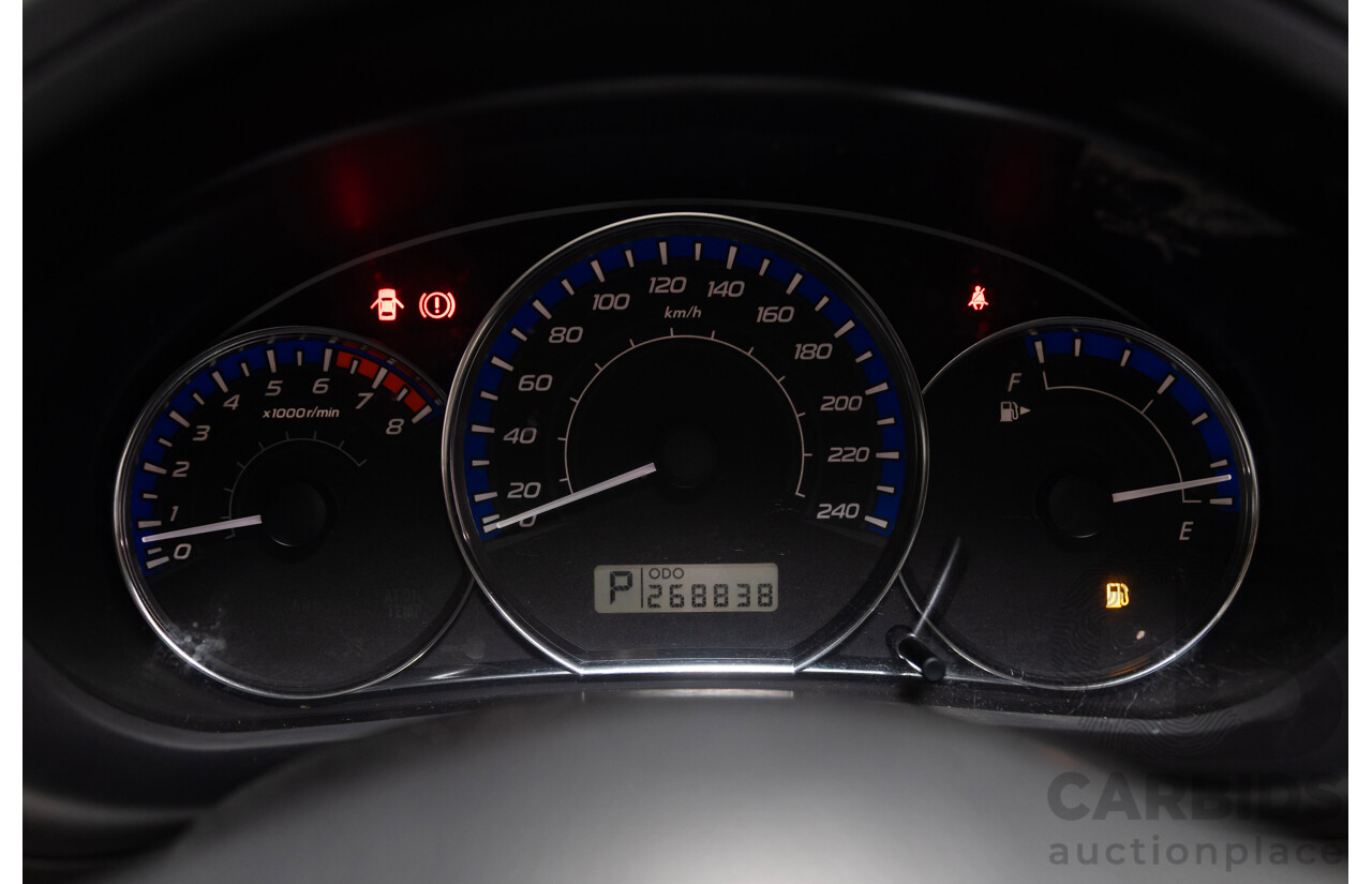 05/2009 Subaru Forester XS Premium (AWD) MY09 4d Wagon Gold 2.5L