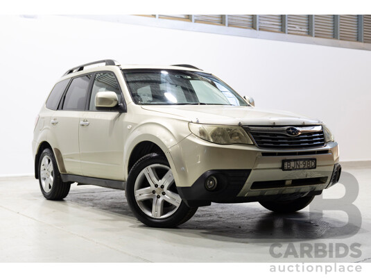 05/2009 Subaru Forester XS Premium (AWD) MY09 4d Wagon Gold 2.5L