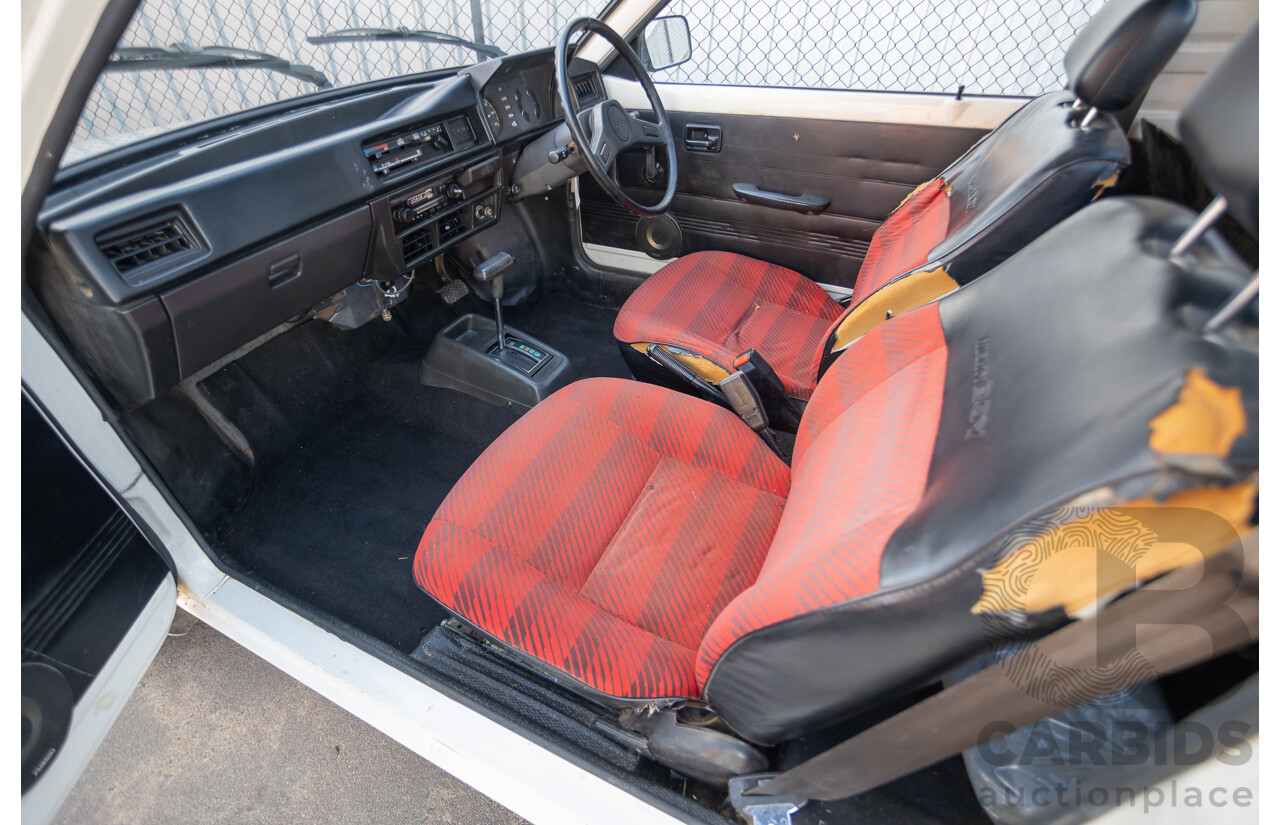 8/1985 Suzuki Mighty Boy (SS40T) 2d Pick Up Winter White 543cc