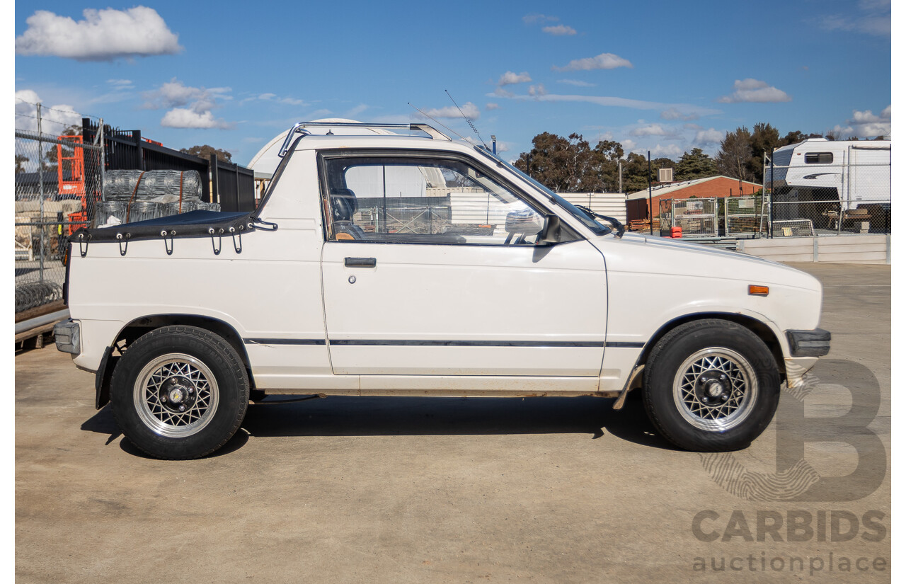 8/1985 Suzuki Mighty Boy (SS40T) 2d Pick Up Winter White 543cc