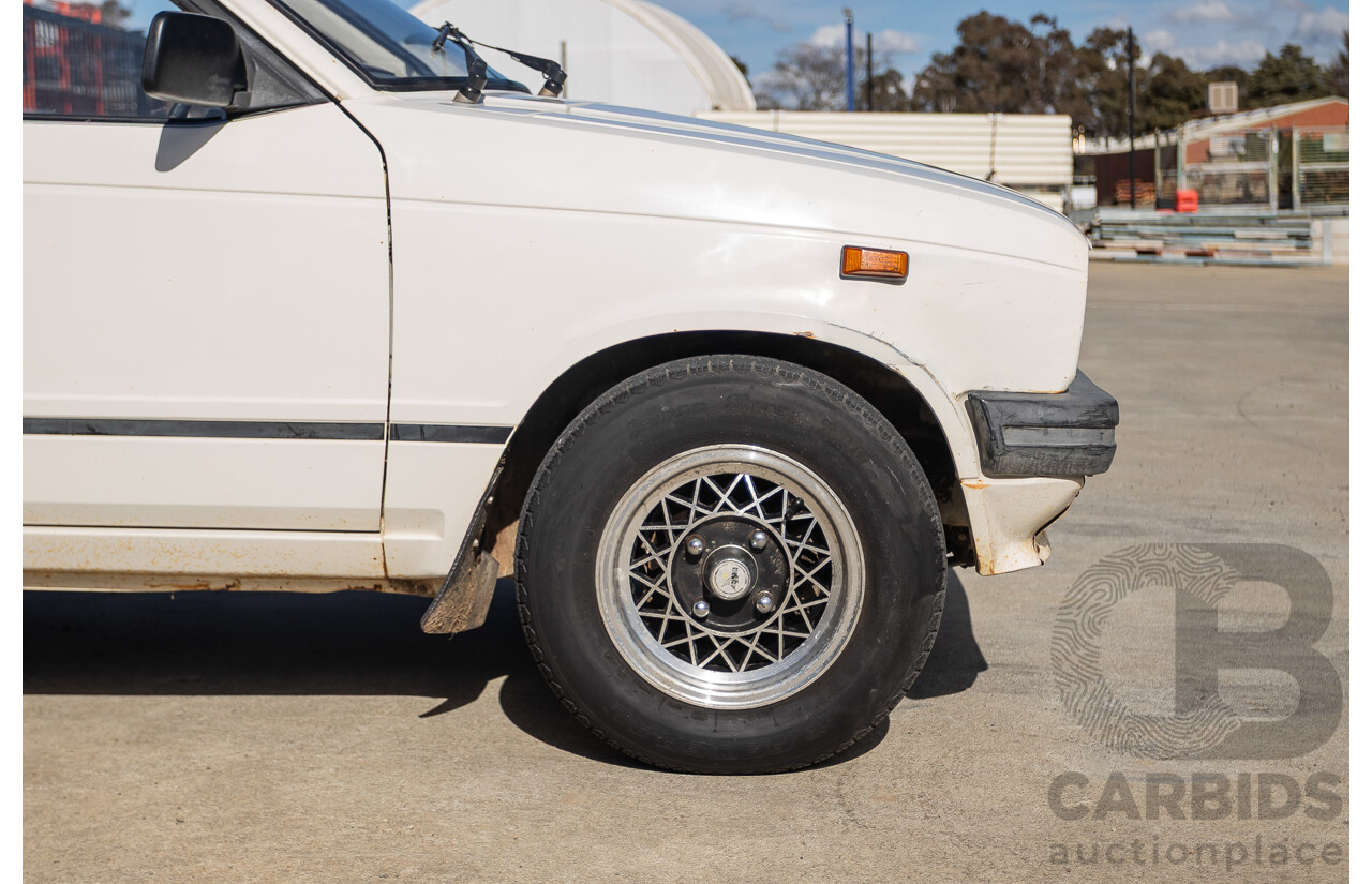 8/1985 Suzuki Mighty Boy (SS40T) 2d Pick Up Winter White 543cc