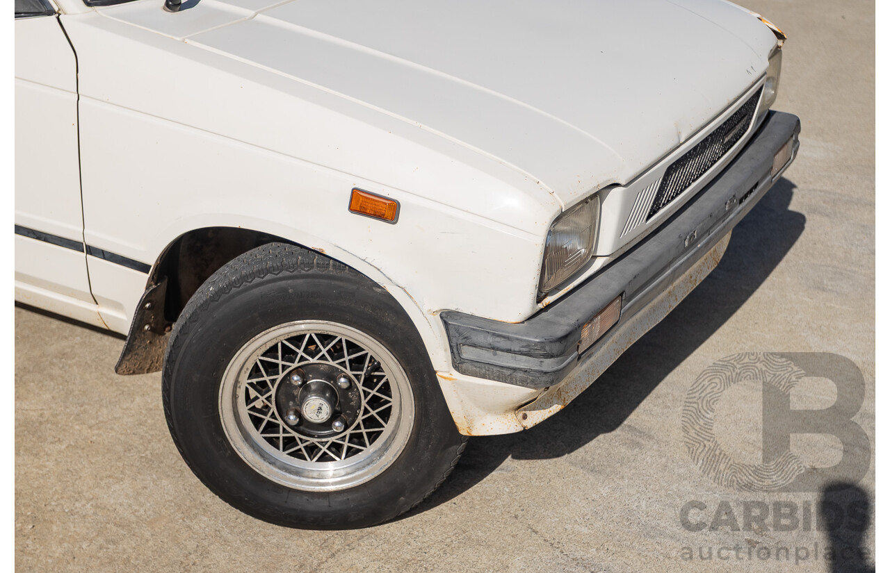 8/1985 Suzuki Mighty Boy (SS40T) 2d Pick Up Winter White 543cc