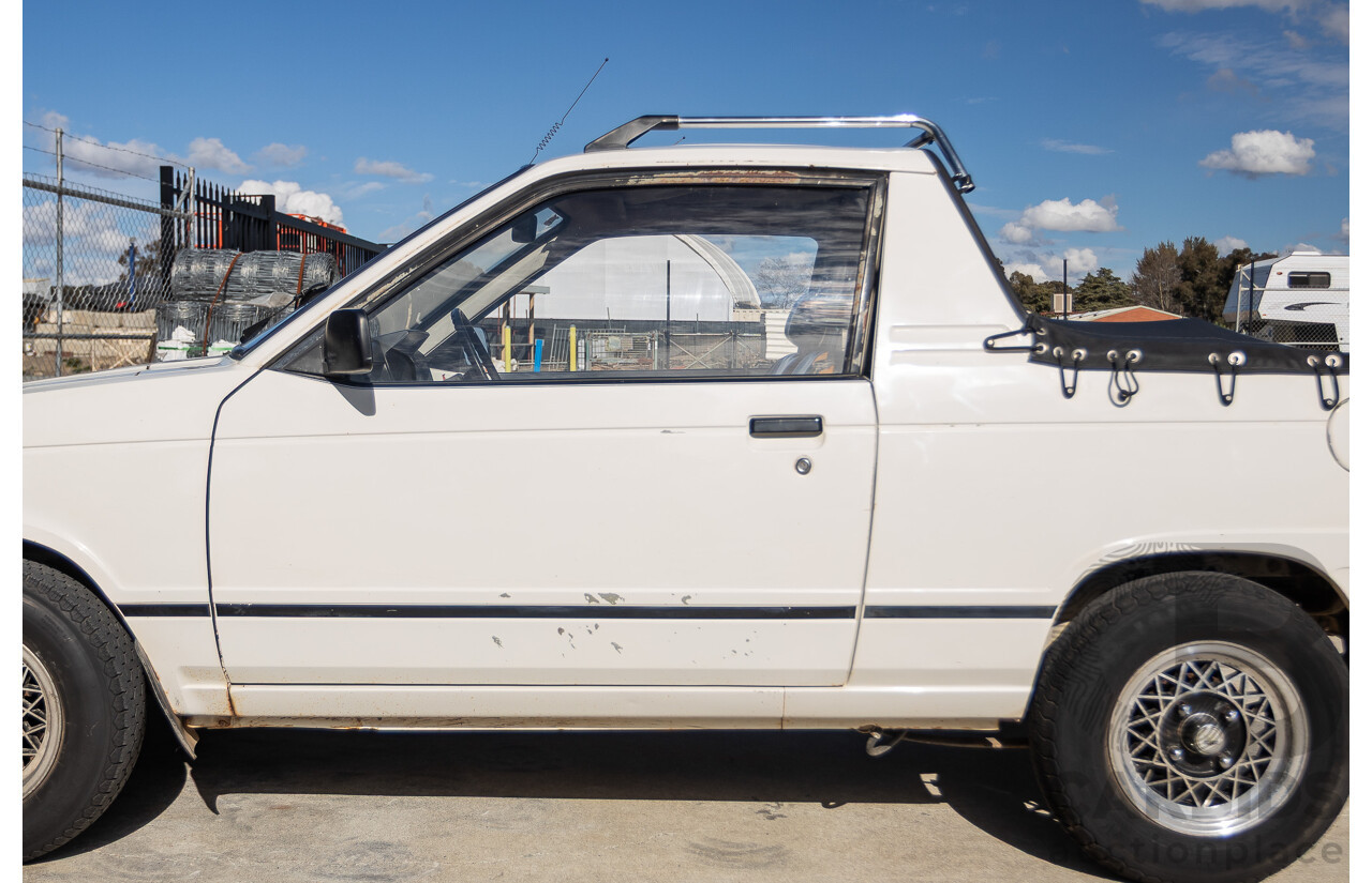 8/1985 Suzuki Mighty Boy (SS40T) 2d Pick Up Winter White 543cc