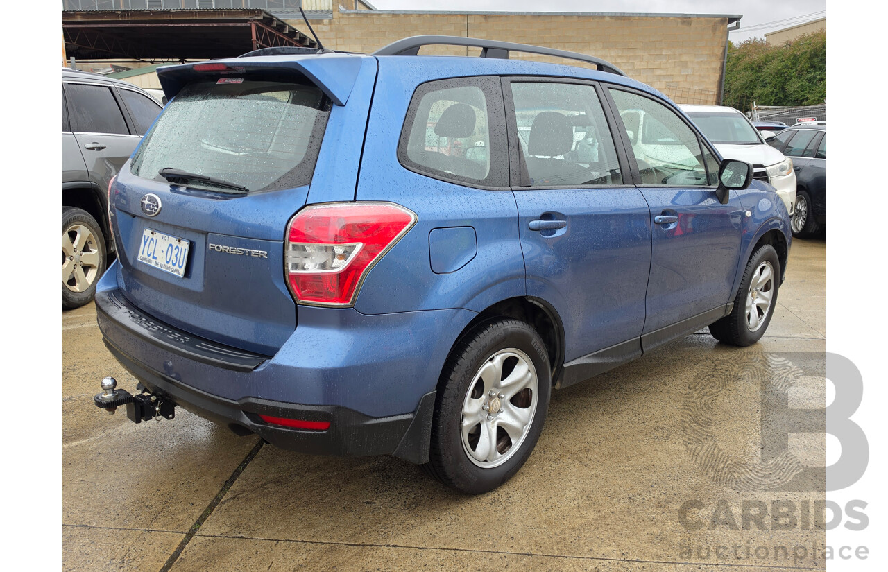 04/2014 Subaru Forester 2.5i MY14 4d Wagon Blue 2.5L