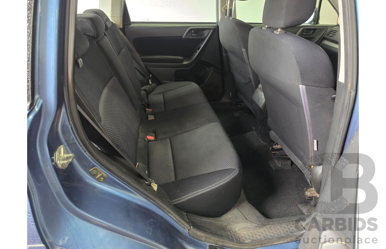 04/2014 Subaru Forester 2.5i MY14 4d Wagon Blue 2.5L
