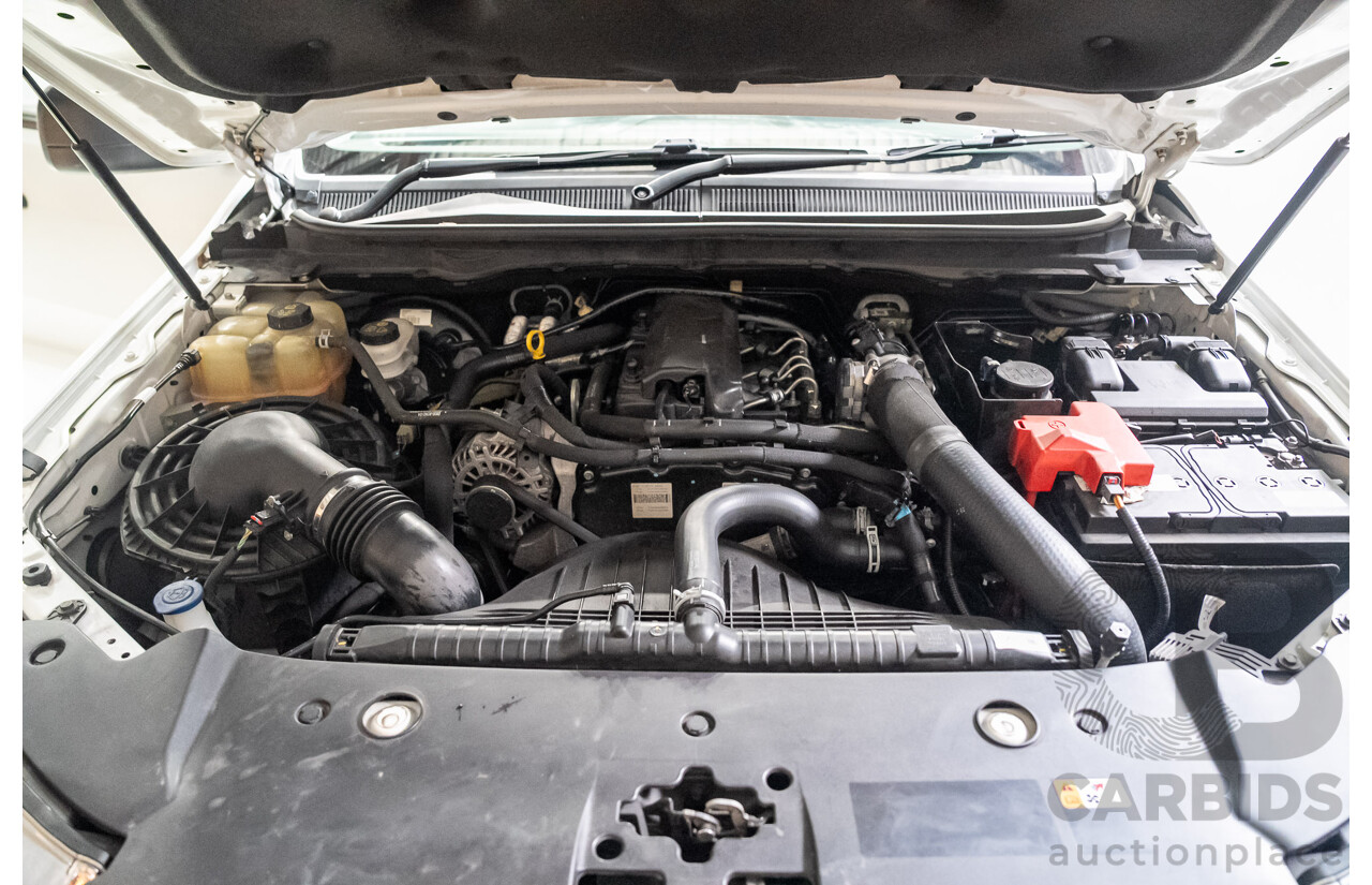 10/2018 Ford Ranger XL 2.2 (4x4) PX MKIII MY19 Double C/Chas White Turbo Diesel 2.2L