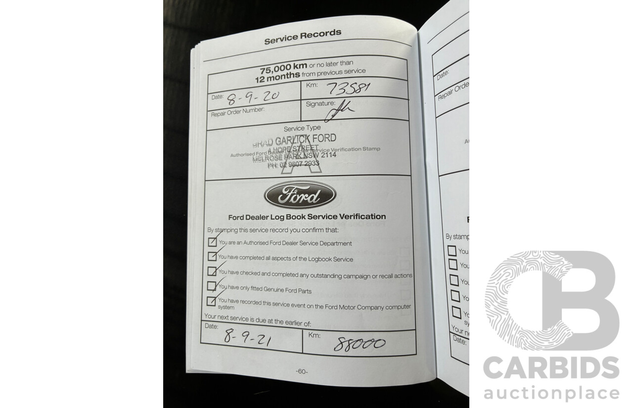 10/2018 Ford Ranger XL 2.2 (4x4) PX MKIII MY19 Double C/Chas White Turbo Diesel 2.2L