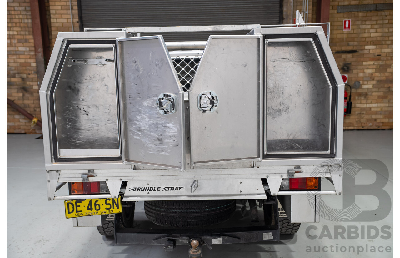 10/2018 Ford Ranger XL 2.2 (4x4) PX MKIII MY19 Double C/Chas White Turbo Diesel 2.2L