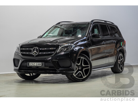 12/2017 Mercedes-Benz GLS350d 4MATIC (AWD) X166 4d Wagon Black Turbo Diesel 3.0L
