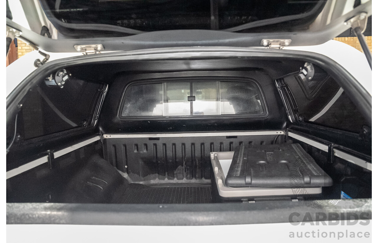 11/2017 Volkswagen Amarok TDI420 CORE PLUS (4x4) 2H MY18 Dual Cab Utility Candy White 2.0L