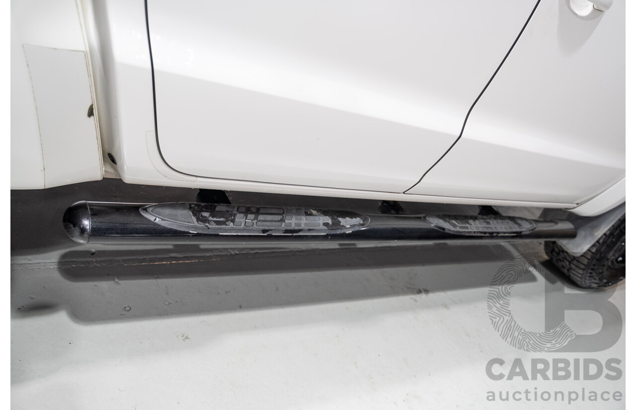 11/2017 Volkswagen Amarok TDI420 CORE PLUS (4x4) 2H MY18 Dual Cab Utility Candy White 2.0L