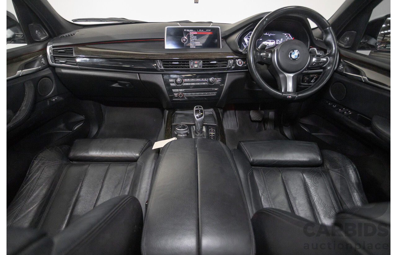 11/2013 BMW X5 xDrive30d M Sport (AWD) F15 4d Wagon Mineral White Metallic Turbo Diesel 3.0L