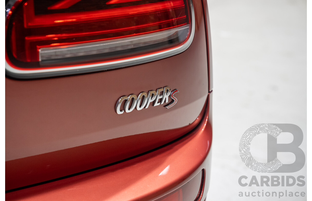 06/2020 Mini Clubman Cooper S F54 4d Wagon Indian Red Metallic Turbo 2.0L