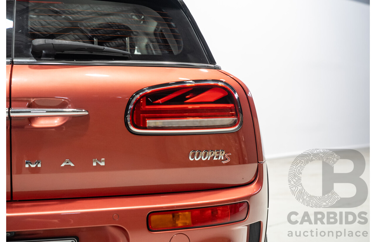 06/2020 Mini Clubman Cooper S F54 4d Wagon Indian Red Metallic Turbo 2.0L