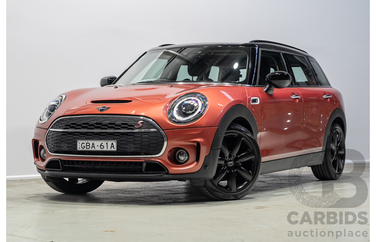 06/2020 Mini Clubman Cooper S F54 4d Wagon Indian Red Metallic Turbo 2.0L