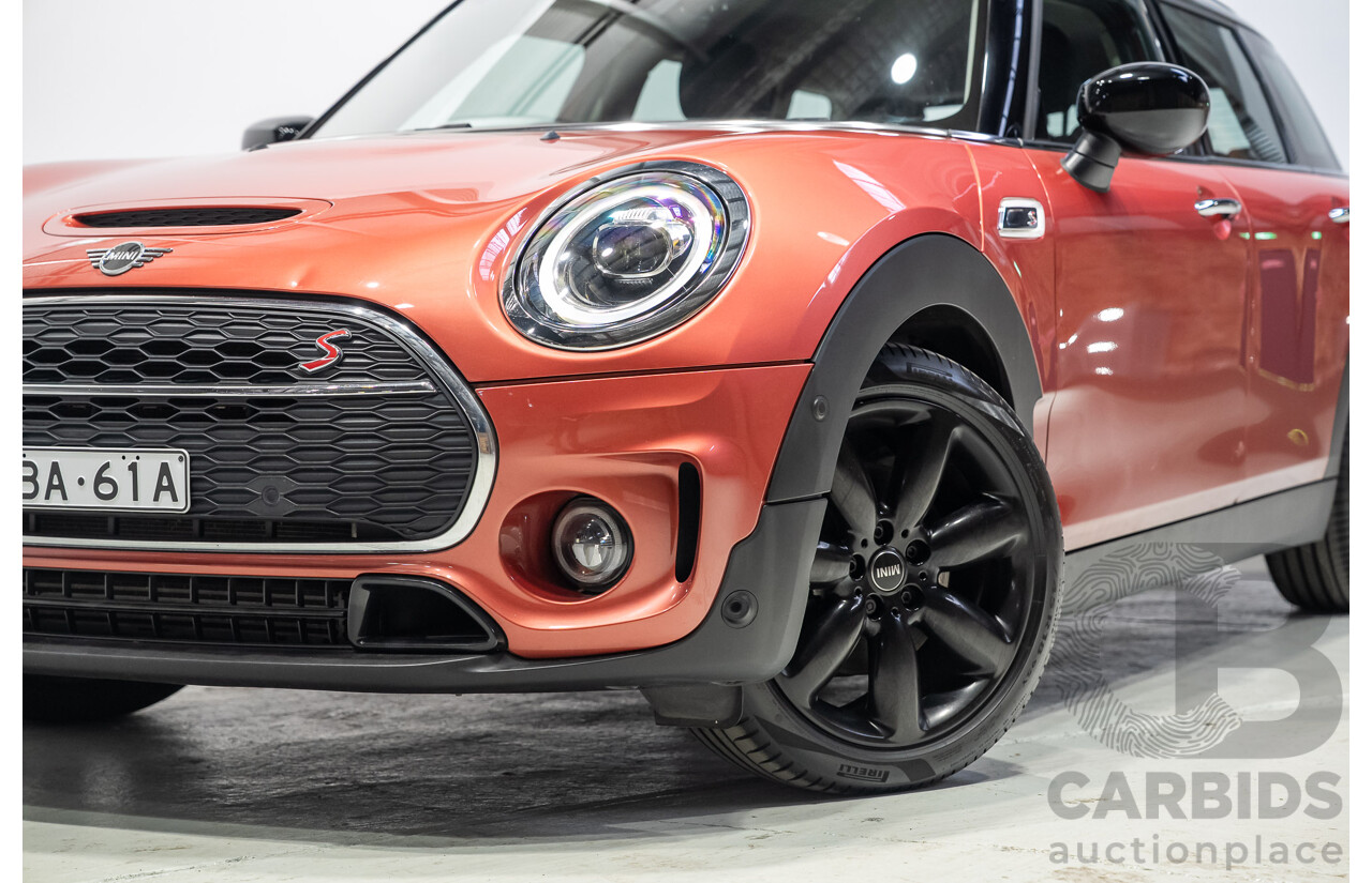 06/2020 Mini Clubman Cooper S F54 4d Wagon Indian Red Metallic Turbo 2.0L