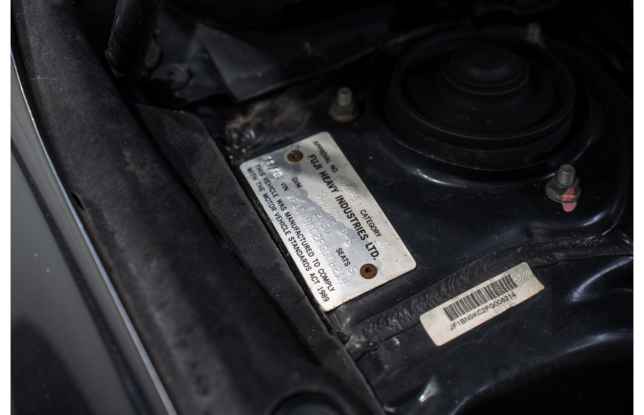 11/2015 Subaru Liberty 2.5i (AWD) MY15 4d Sedan Grey 2.5L