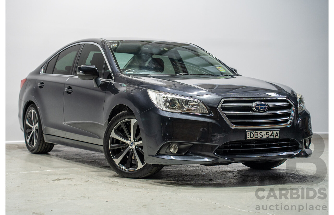 11/2015 Subaru Liberty 2.5i (AWD) MY15 4d Sedan Grey 2.5L