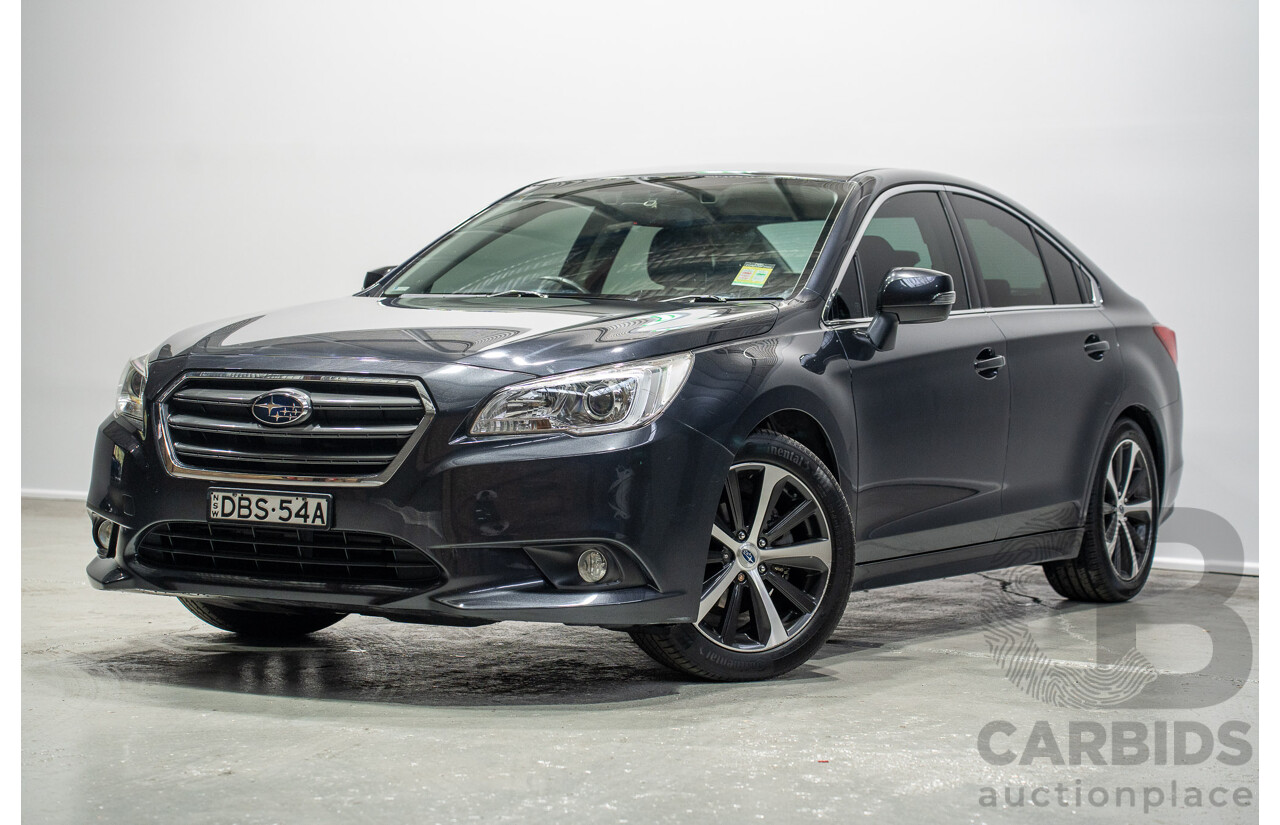 11/2015 Subaru Liberty 2.5i (AWD) MY15 4d Sedan Grey 2.5L