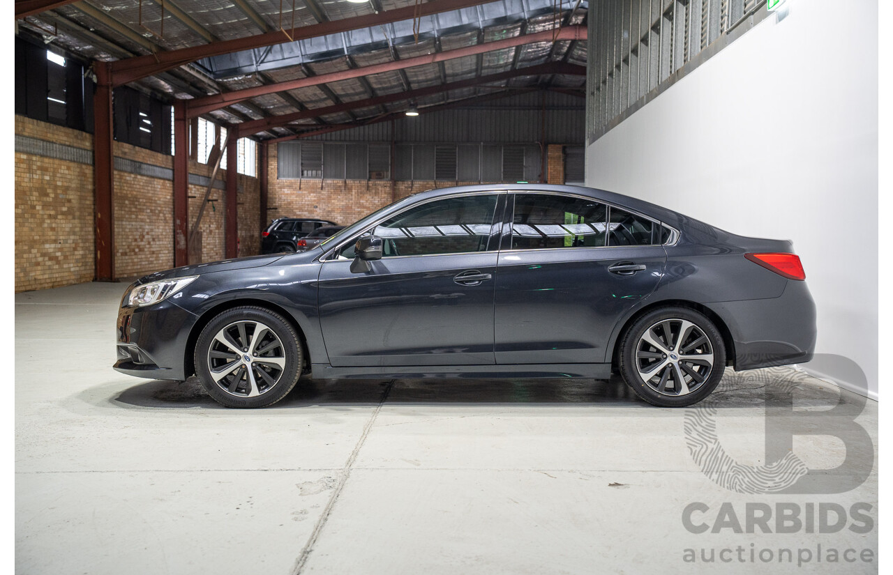 11/2015 Subaru Liberty 2.5i (AWD) MY15 4d Sedan Grey 2.5L
