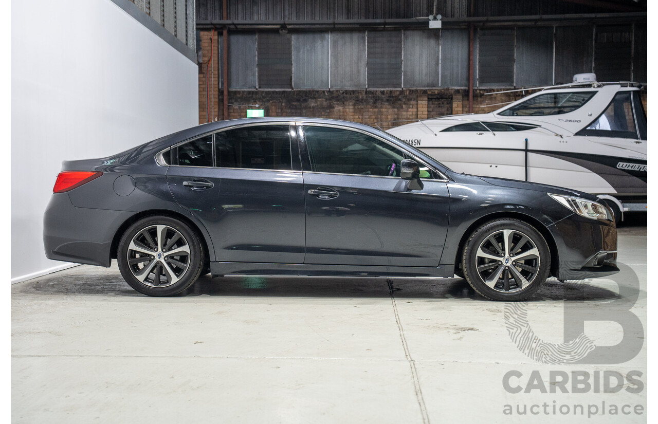 11/2015 Subaru Liberty 2.5i (AWD) MY15 4d Sedan Grey 2.5L