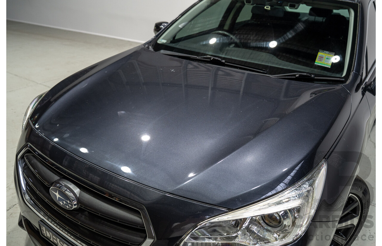 11/2015 Subaru Liberty 2.5i (AWD) MY15 4d Sedan Grey 2.5L