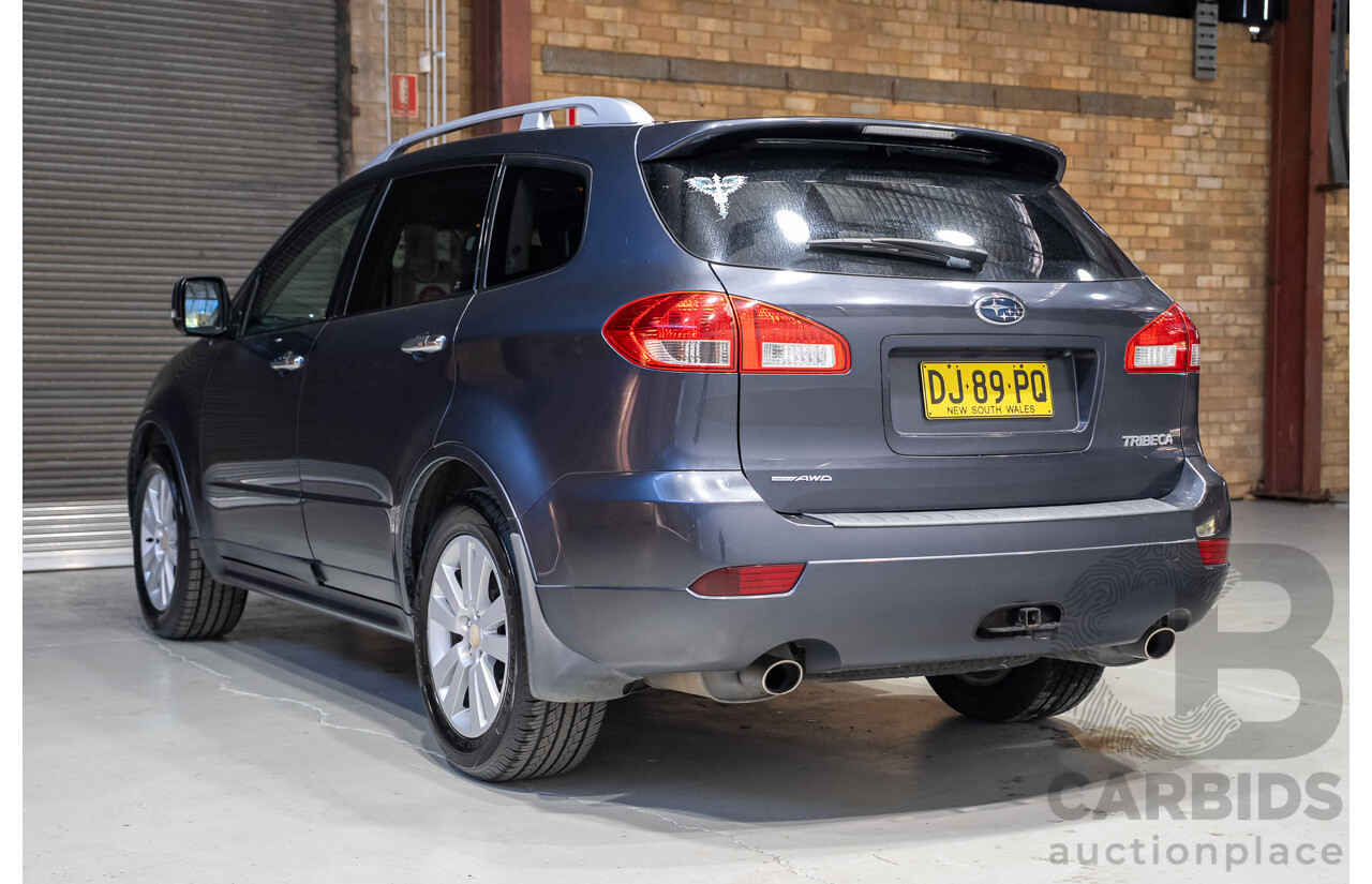 05/2012 Subaru Tribeca 3.6R PREMIUM (AWD) MY12 4d Wagon Grey 3.6L - 7 Seats