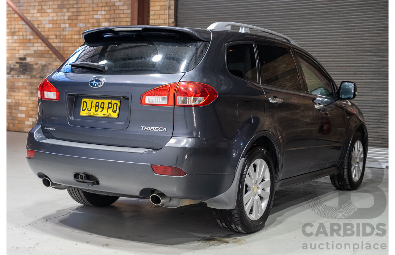 05/2012 Subaru Tribeca 3.6R PREMIUM (AWD) MY12 4d Wagon Grey 3.6L - 7 Seats
