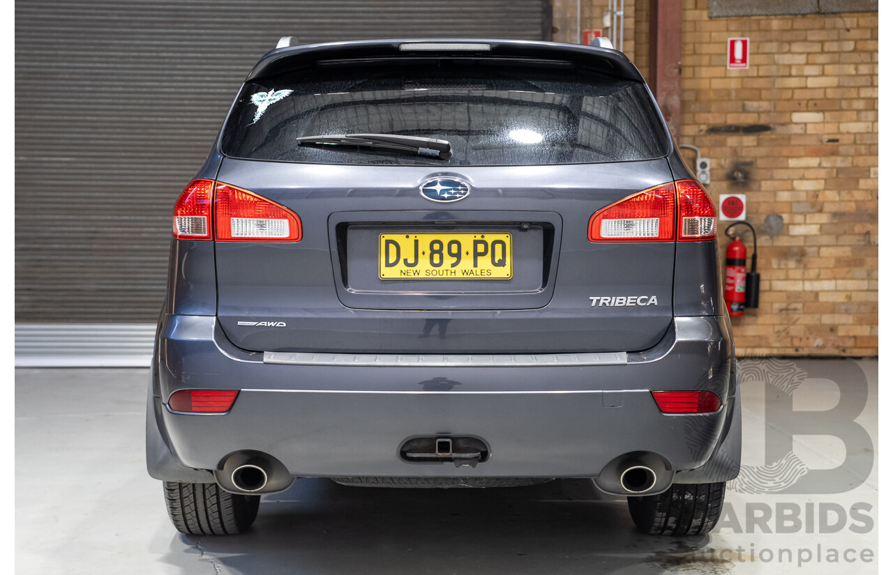 05/2012 Subaru Tribeca 3.6R PREMIUM (AWD) MY12 4d Wagon Grey 3.6L - 7 Seats