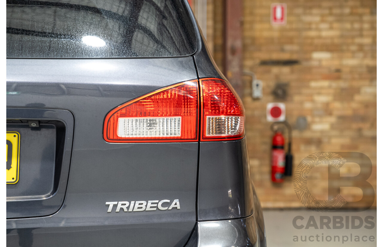 05/2012 Subaru Tribeca 3.6R PREMIUM (AWD) MY12 4d Wagon Grey 3.6L - 7 Seats